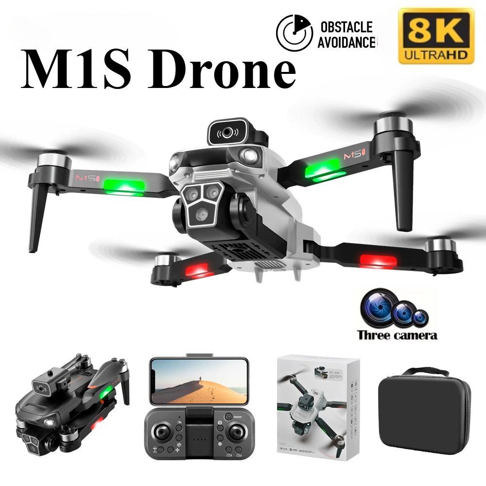 Drone Rc Harness - M1S Drone 8K Professionele Drievoudige Camera