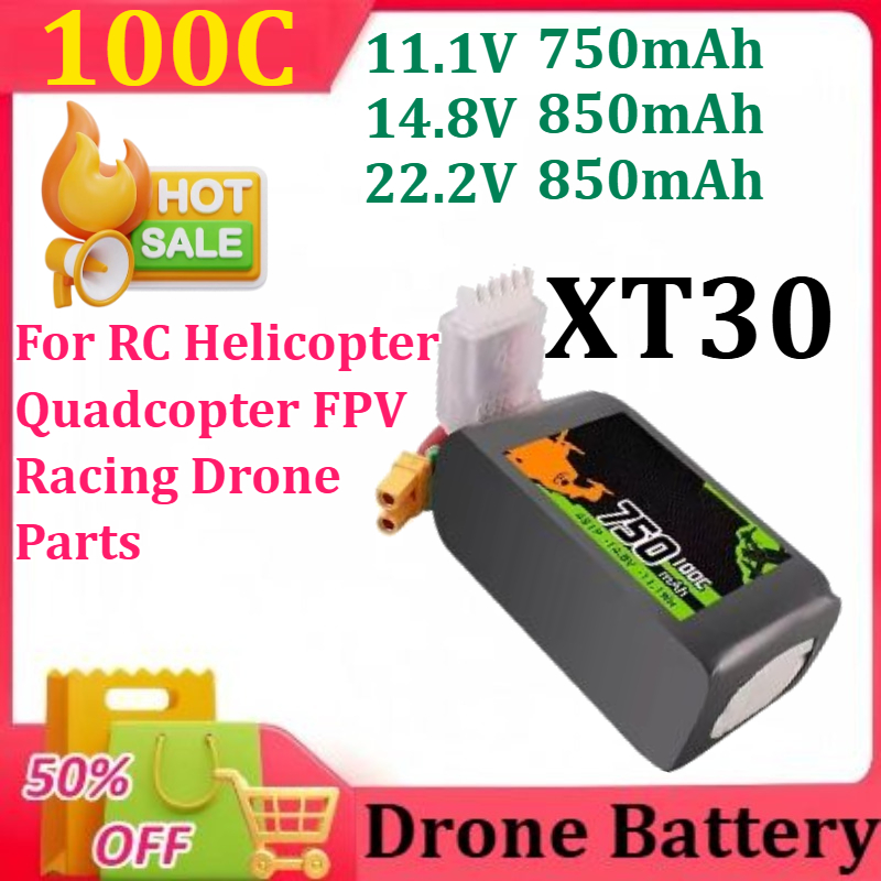 Drone Zll Rc - Nieuwe 11.1/14.8/22.2V Lipo Batterij 750/850mAh 3S