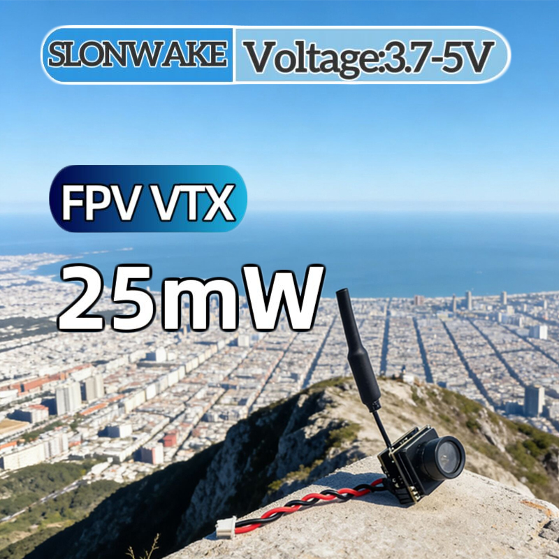 Drone Rc With Camera - SLONWAKE FPV 25mW vermogenssimulatie VTX geïntegreerde