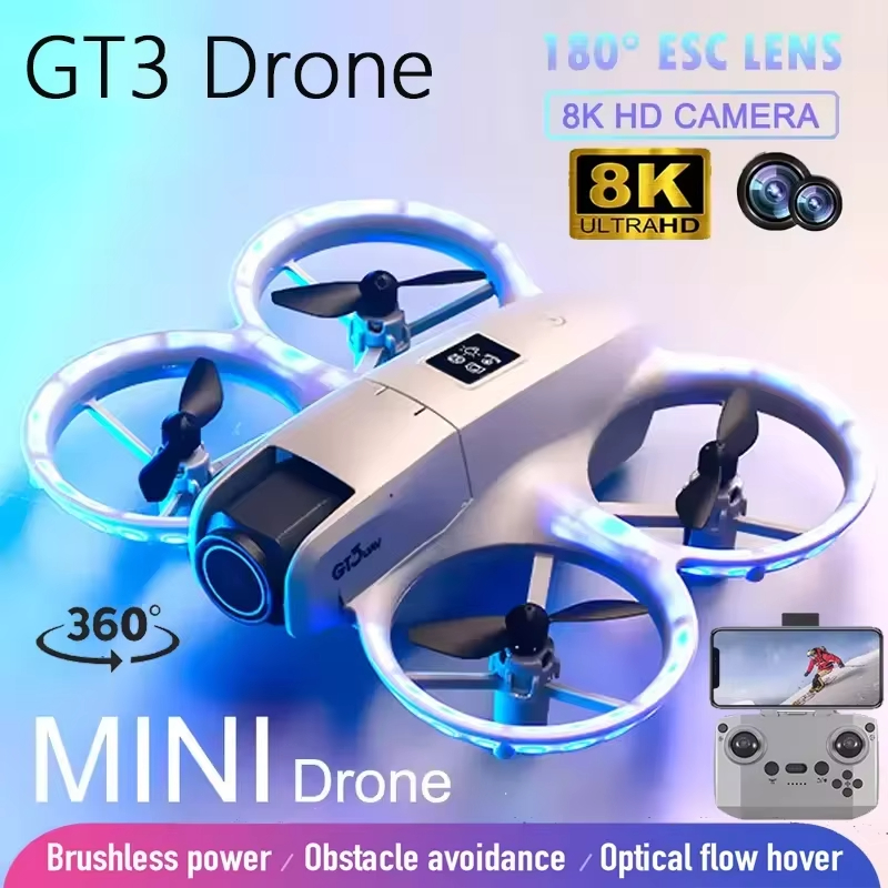 Drone Gt3 Rc - NIEUWE GT3 Mini Drone 8K HD