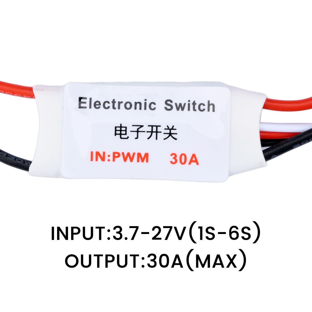 Drone Switch Rc - 3.7-27V 30A Afstandsbediening Elektronische Schakelaar PWM