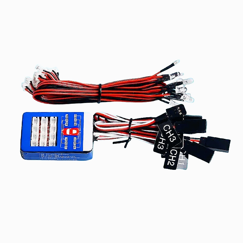 Drone Lidi Rc - Tamiya afstandsbediening modelauto 12 LED-lichtgroep Drieweg