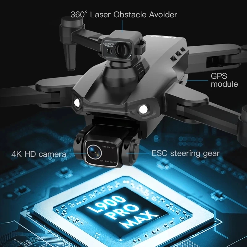L900 Pro MAX GPS-drone 4K Prof - Drone Rc App recensie en prijs
