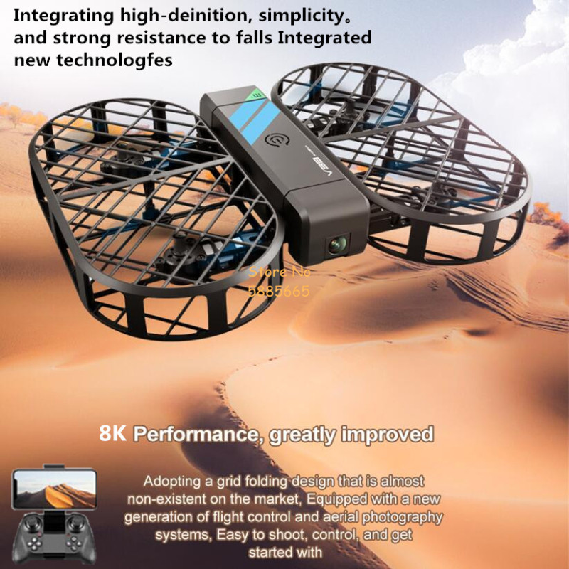 8K HD-camera 360° °   Bescherm - Drone Rc Harness recensie en prijs