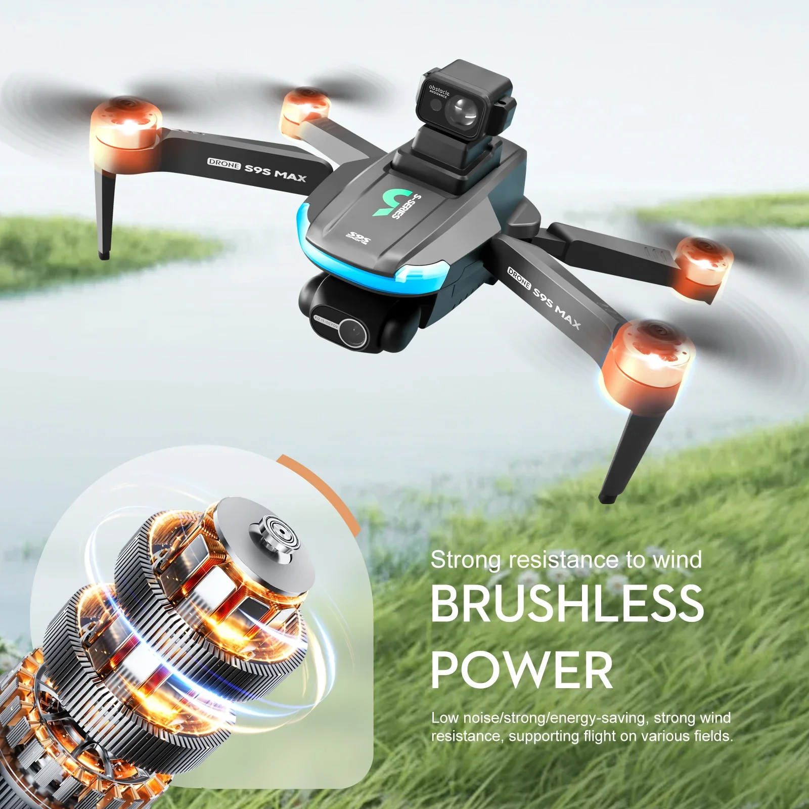 NIEUWE S9S MAX MINI Drone 4K 2 - Drone Rc With Camera recensie en prijs