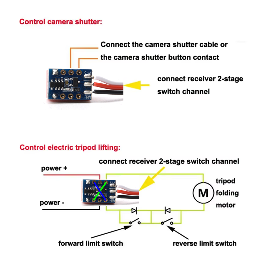 Relaisschakelaar PWM Elektroni - Drone Switch Rc recensie en prijs