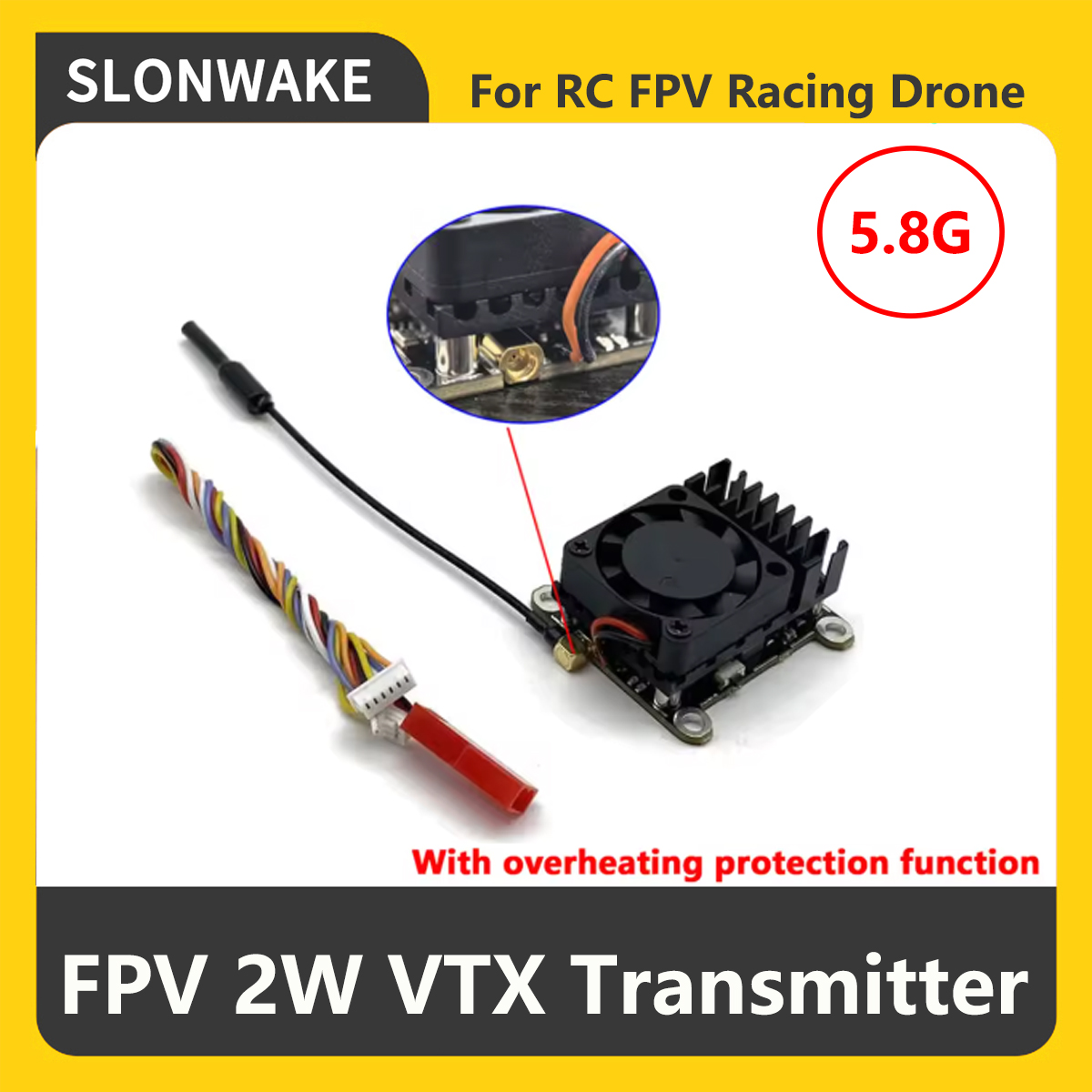SLONWAKE 5.8G 2000mW FPV VTX Z - Drone Rc With Camera recensie en prijs