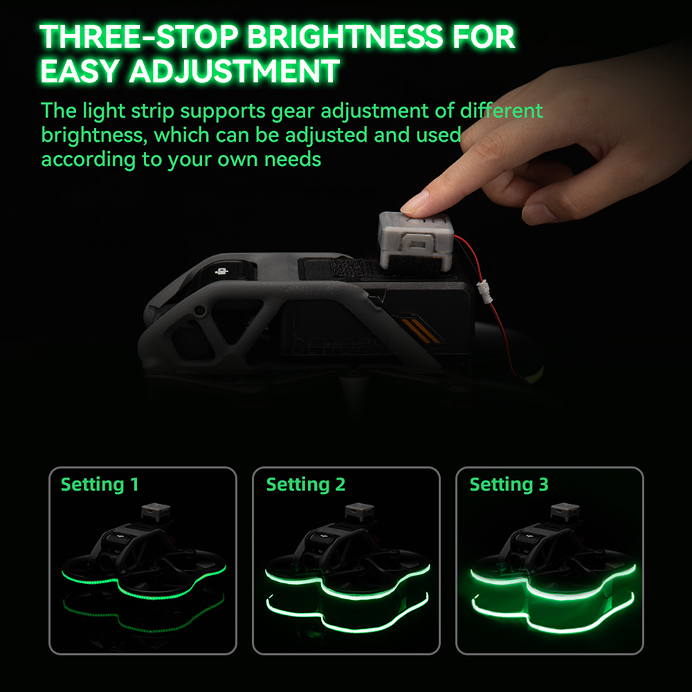 RC LED Light Strips for DJI Av - Drone Lidi Rc recensie en prijs