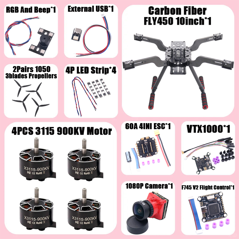 B-CUBE Open Source Nieuwe slim - Heavy Lift Drone Frame recensie en prijs